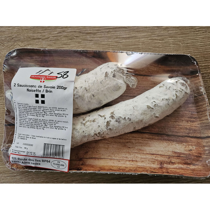 2 SAVOIE NOISETTE / BRIN 400 GRS 