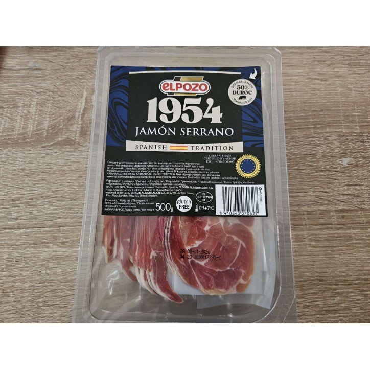 SERRANO EL POZO 500G