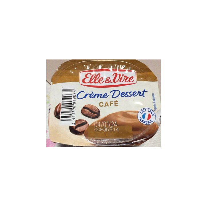 CREME DESSERT CAFE ELLE ET VIRE 500G