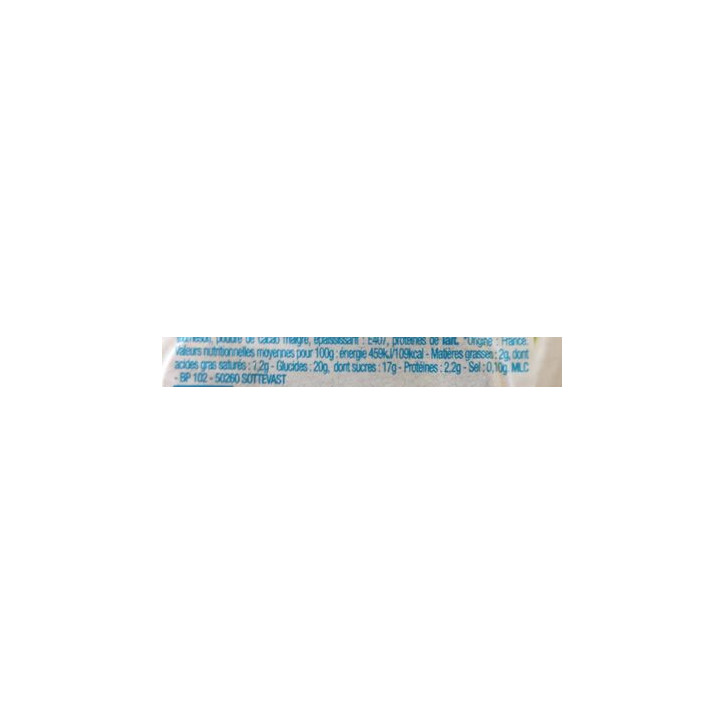 CREME DESSERT CHOCOLAT 500 GRS 