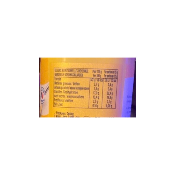 CREME DESSERT VANILLE ELLE ET VIRE 500G