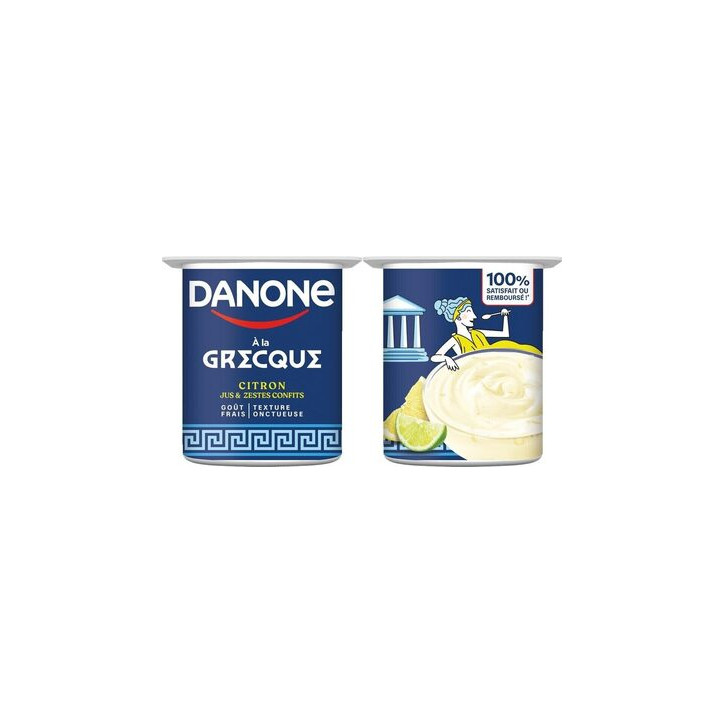 DANONE GREC CITRON 4X110GR