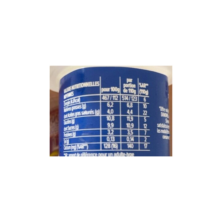 DANONE GREC CITRON 4X110GR