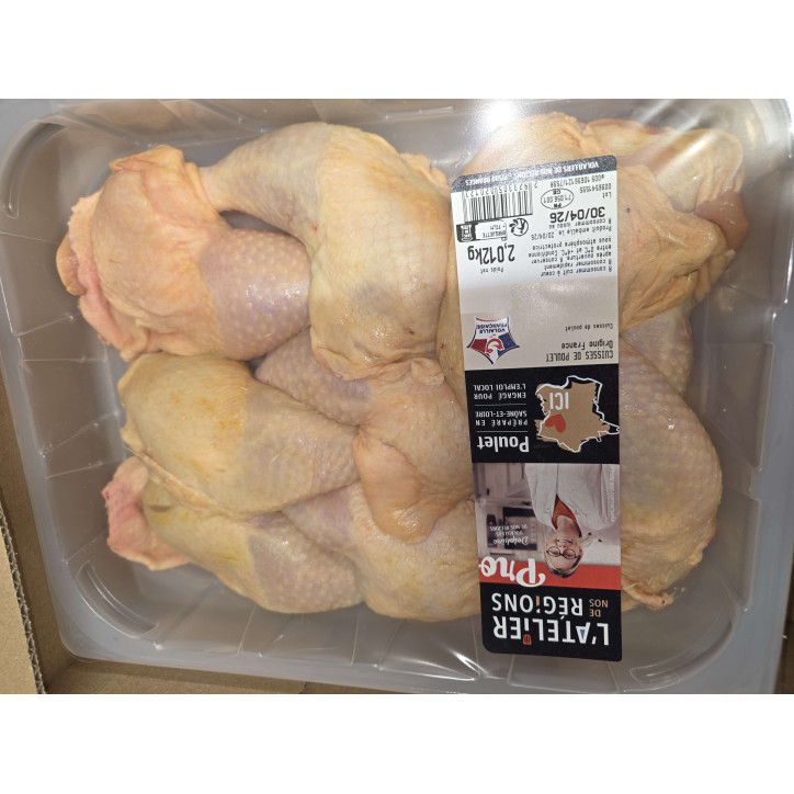 CUISSE DE POULET FERMIER 2 KG ENV 