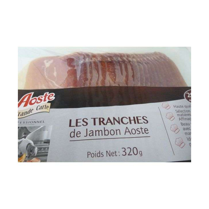 JAMBON AOSTE 320 GRS 