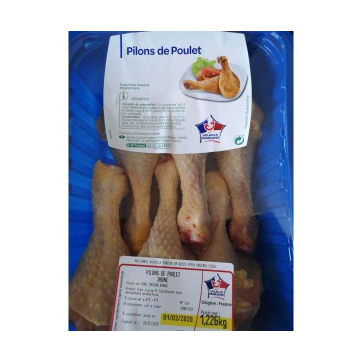 PILONS DE POULET 1KG ENV