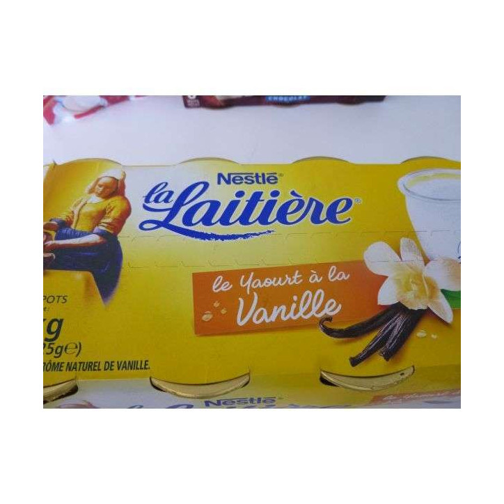 LA LAITIERE VANILLE X8