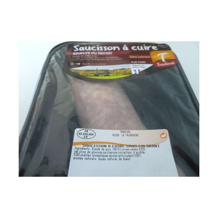 SAUCISSON A CUIRE 400 GR