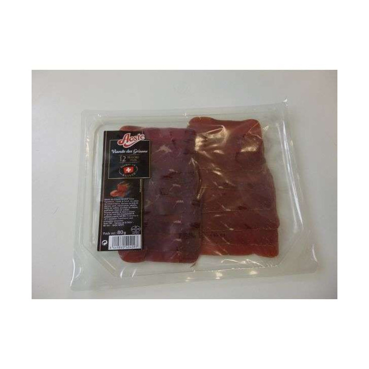 VIANDE DES GRISONS AOSTE 80 G