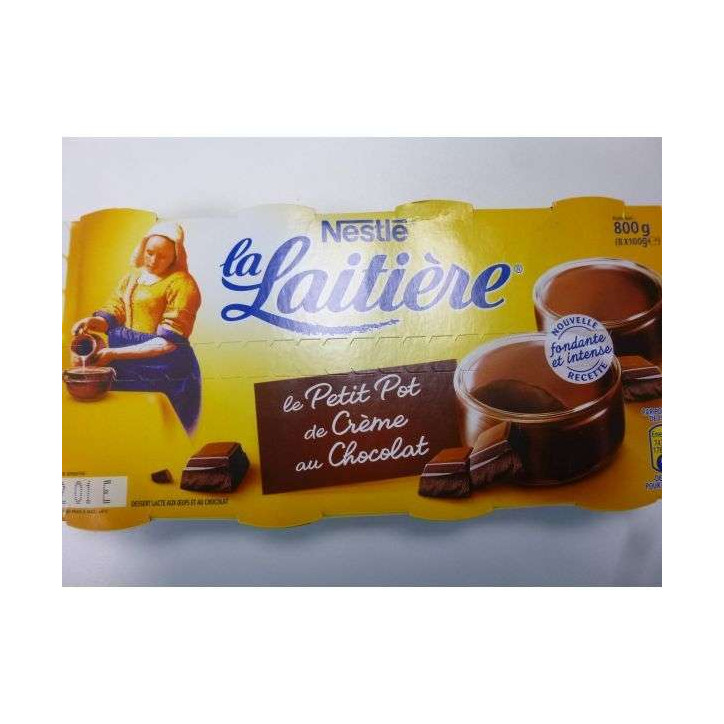 PETIT POT AU CHOCOLAT X 8