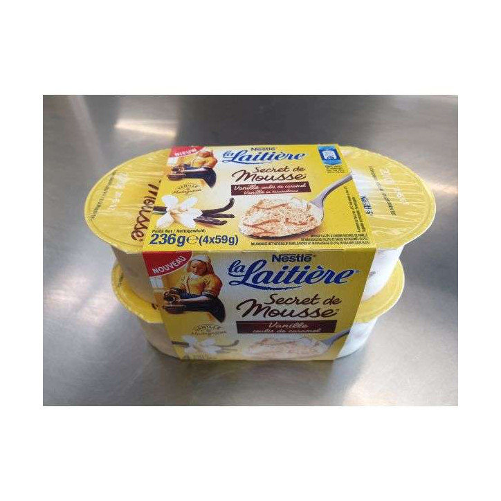SECRET MOUSSE VANILLE  236G