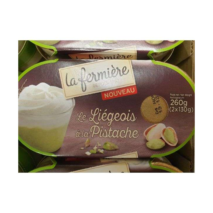 LIEGEOIS PISTACHE LA FERMIÈRE 260G