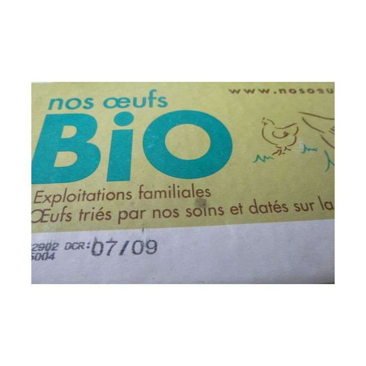 OEUFS BIO X 6