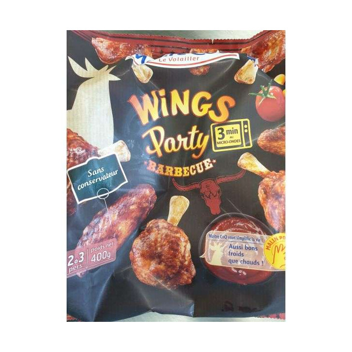 WINGS PARTY BARBECUE 400G