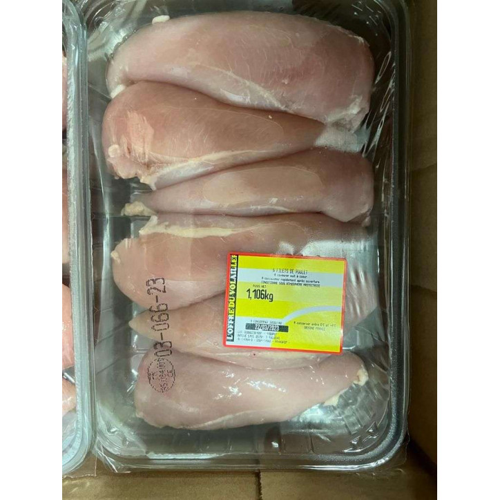 6 FILETS POULET 1KG ENV