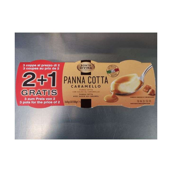 PANNA COTTA 360 GRS BONTA DIVINA 