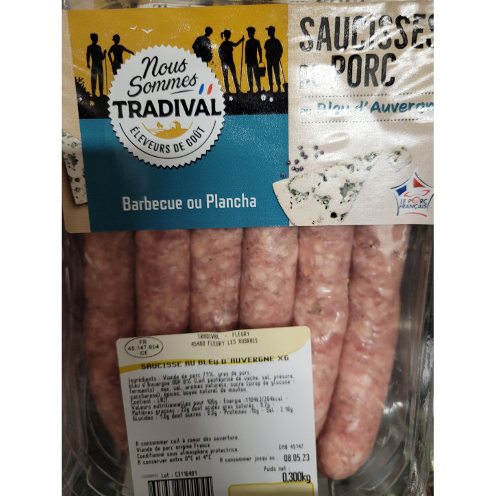 SAUCISSE AUVERGNE 300G