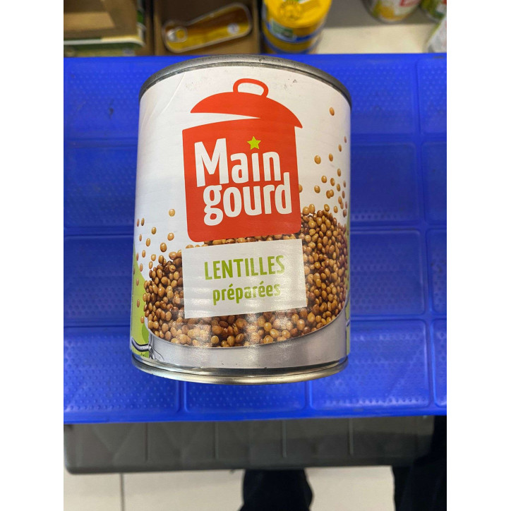 LENTILLE PREPAREE 800GRS 
