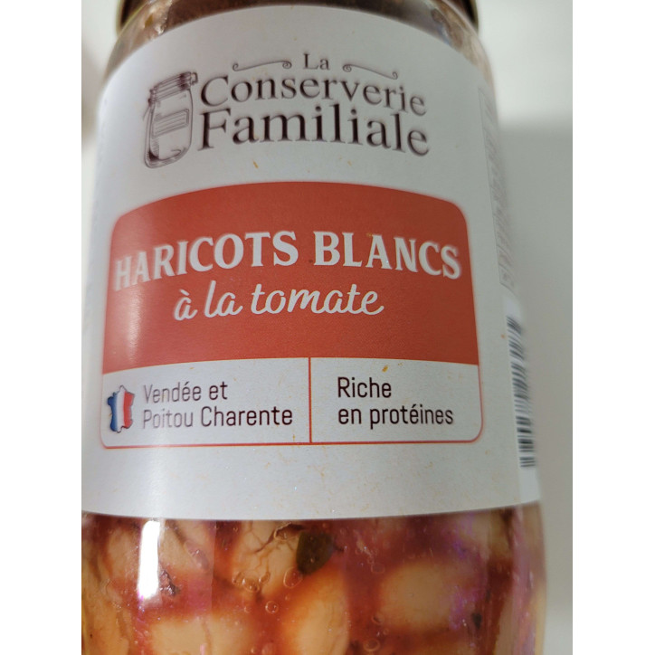 HARICOTS BLANCS A LA TOMATE 680GR