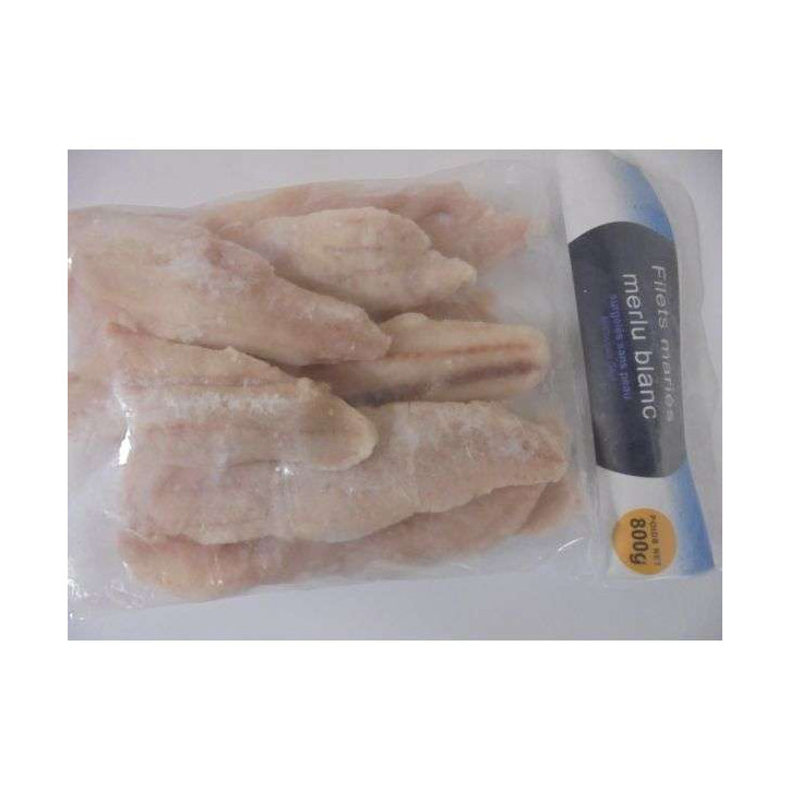 FILETS DE MERLU 800G