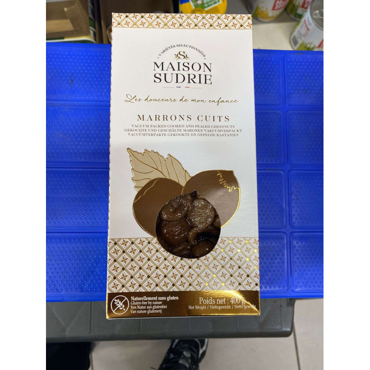 MARRONS CUITS SOUS VIDE 400 GRS 