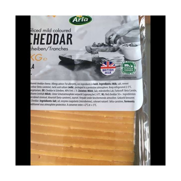 CHEDDAR 500GRS  