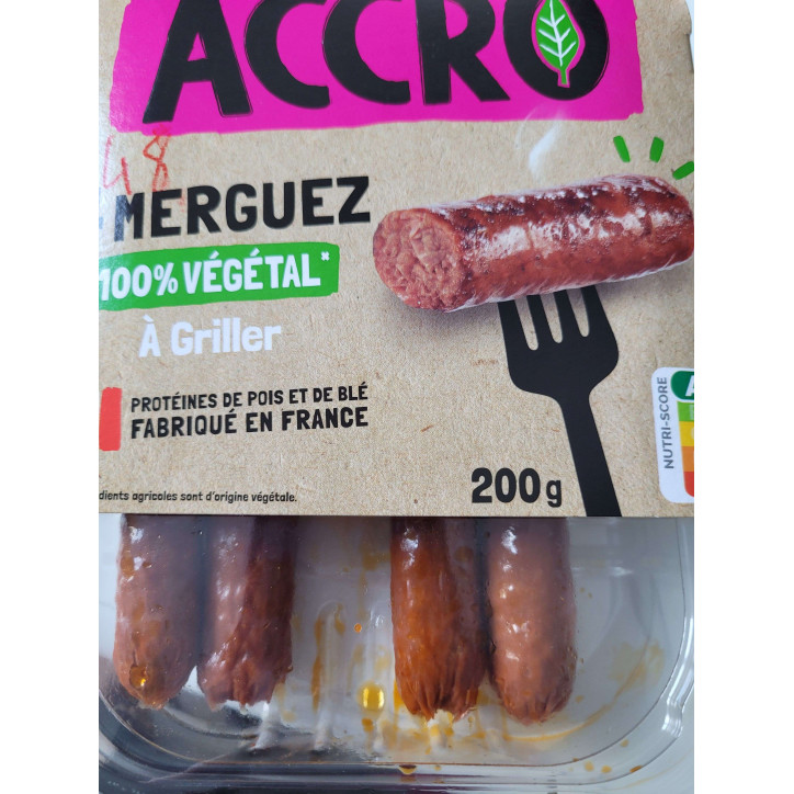 MERGUEZ VEGETALE 200G