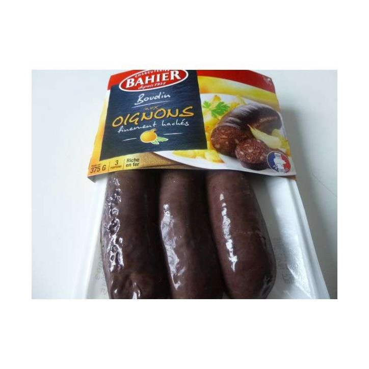 BOUDIN OIGNONS 375 G