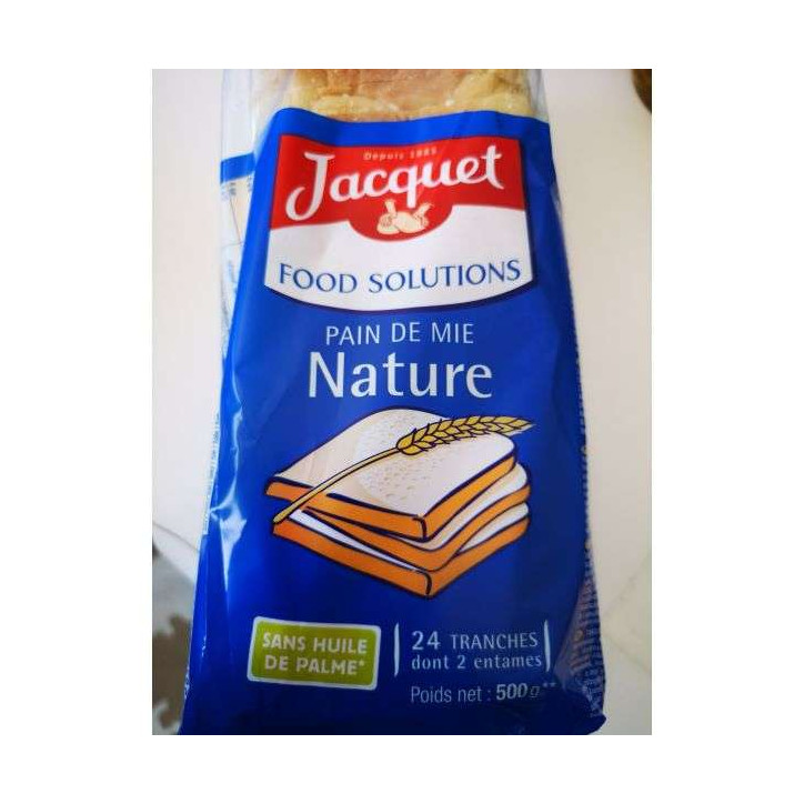 PAIN DE MIE JACQUET 500GRS 