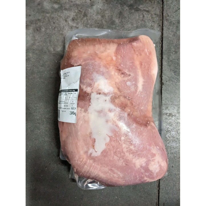ECHINE DE PORC CUITE 2.5KG ENV