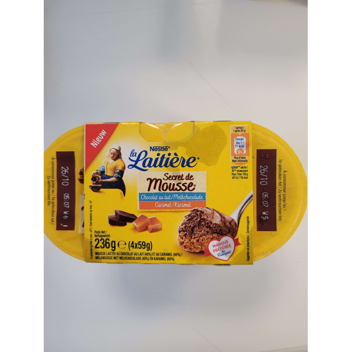 SECRET MOUSSE CHOCO CARAMEL 236G