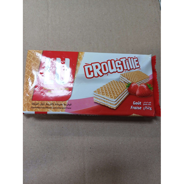 CROUSTILLE LU FRAISE  152 GRS 