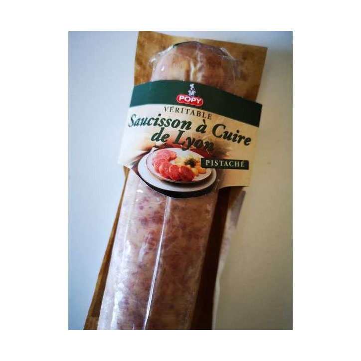 SAUCISSON A CUIRE PISTACHE 350 GRS 