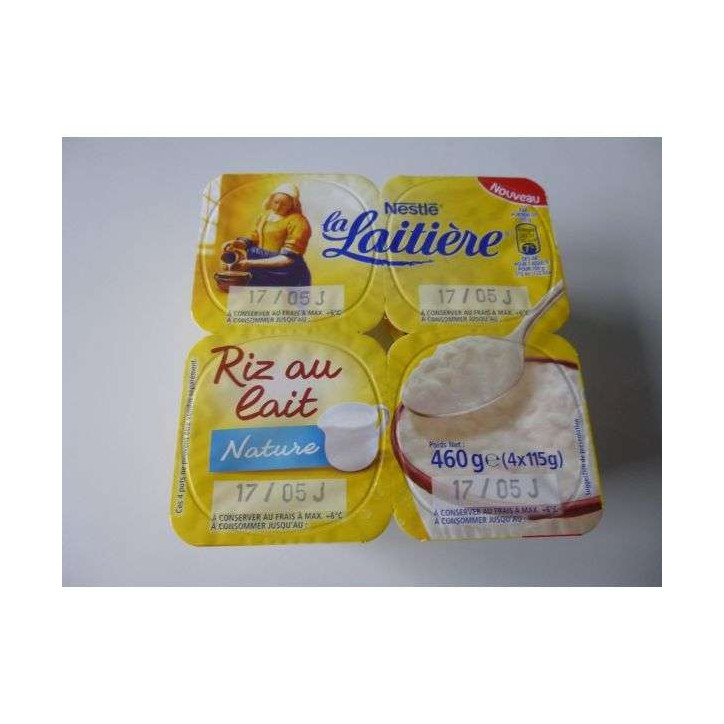 RIZ AU LAIT  X 4