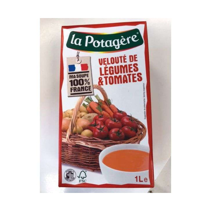 VELOUTE DE LEGUMES ET TOMATES 1L