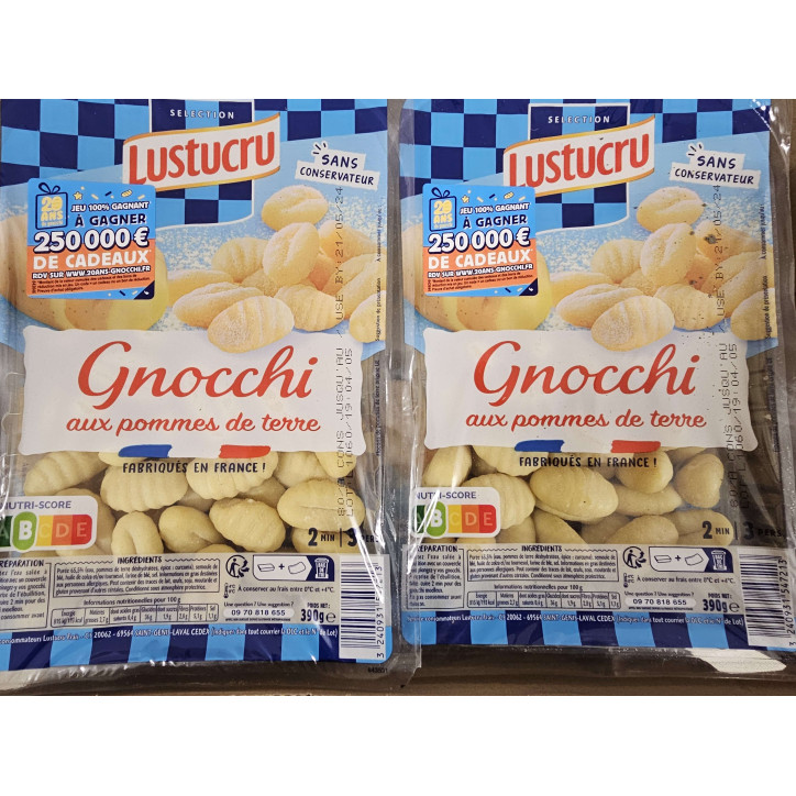 GNOCCHI LUSTUCRU PDT 390G