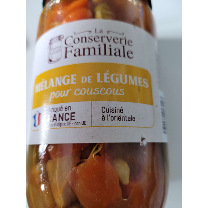 LEGUMES COUSCOUS BOCAL 660GR