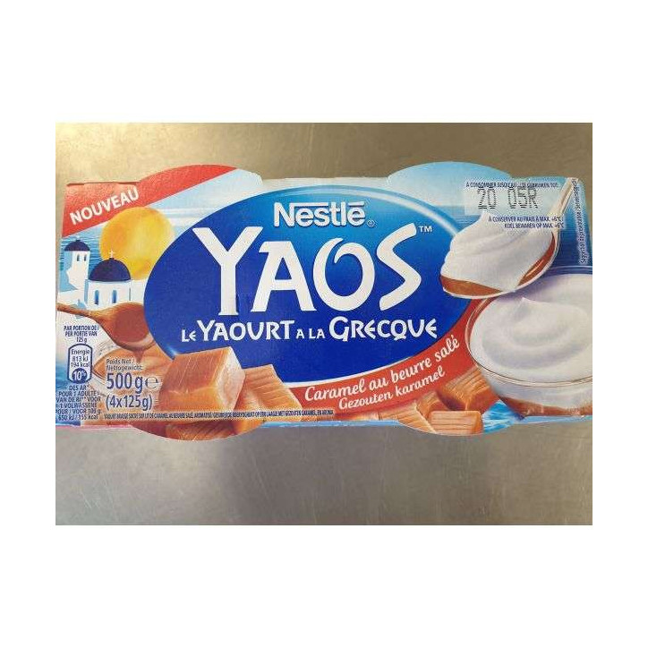 YAOURT GRECQUE CARAMEL 500G