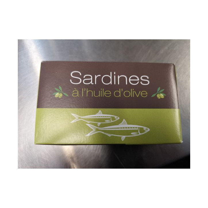 SARDINES A L'HUILE D'OLIVE 88GRS