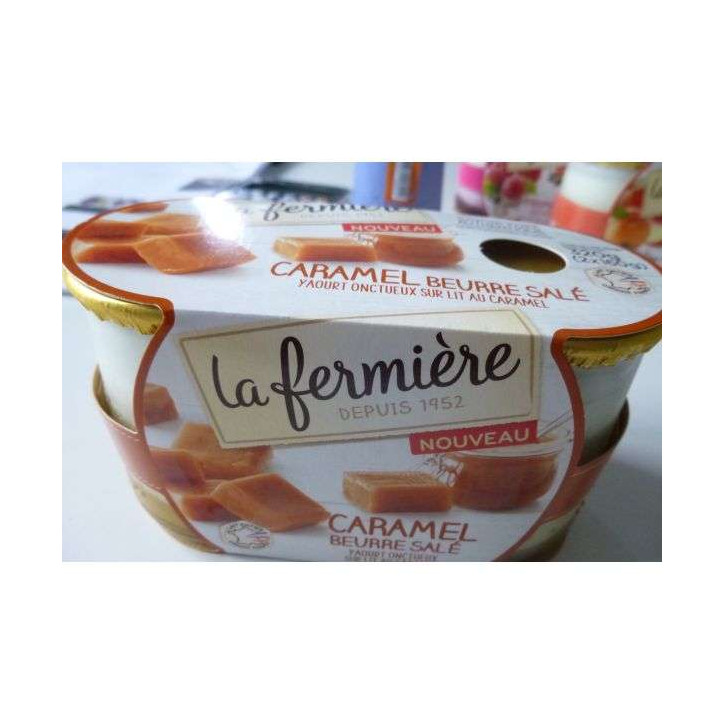 LA FERMIERE CARAMEL BEURRE SALE 320 GRS
