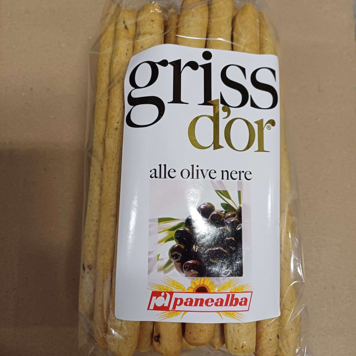 GRESSINS OLIVE NOIRE 250GR