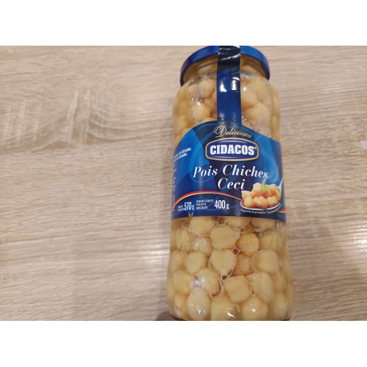 POIS CHICHE BOCAL 400GR