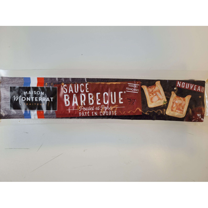 PATE CROUTE SAUCE BBQ 450G