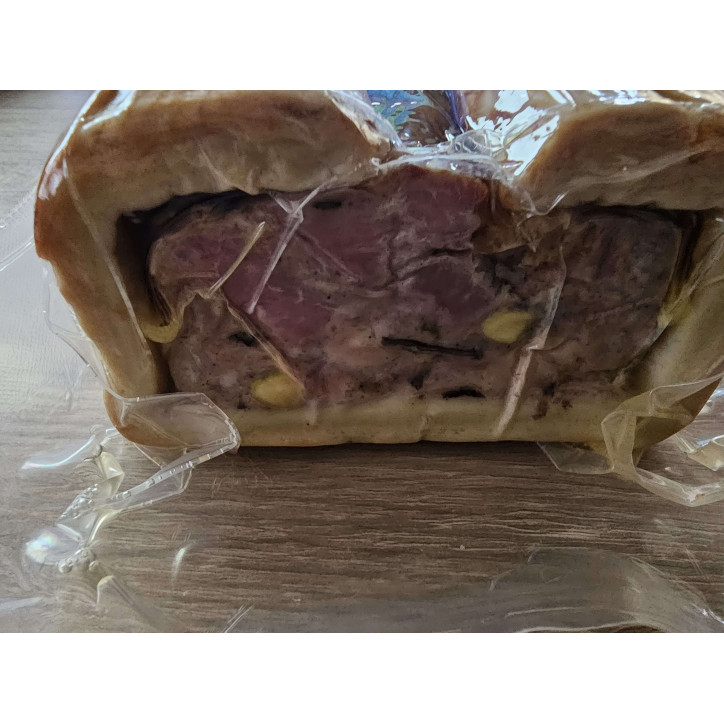 PATE CROUTE VEAU FOIE GRAS CHAUSSON 2 KG ENV 