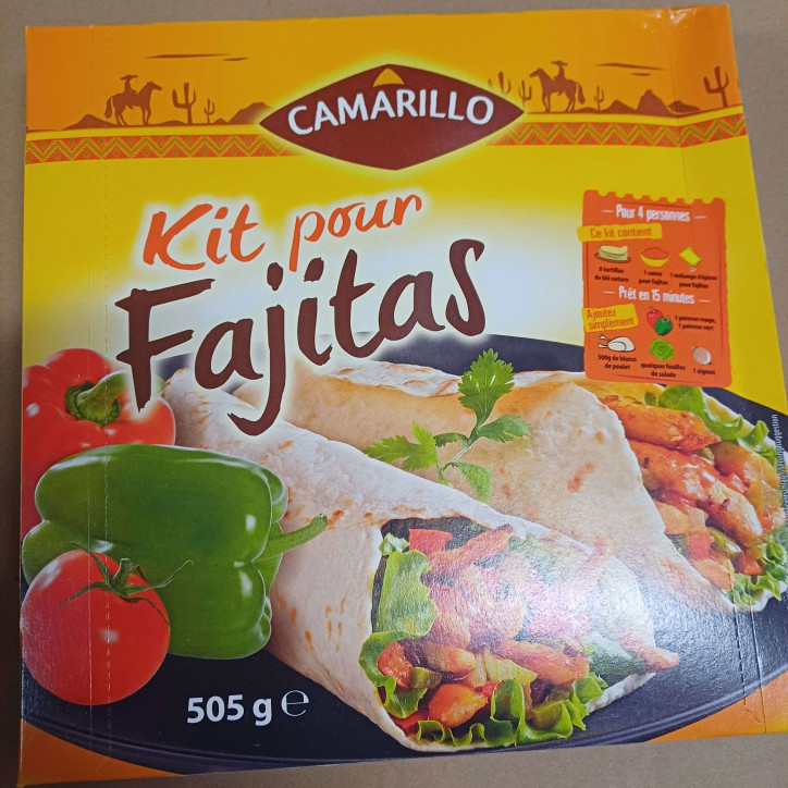 KIT POUR FAJITAS PAQUET 505G
