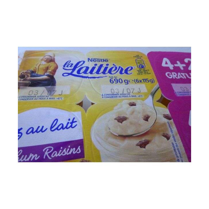 RIZ AU LAIT RHUM 690 GR
