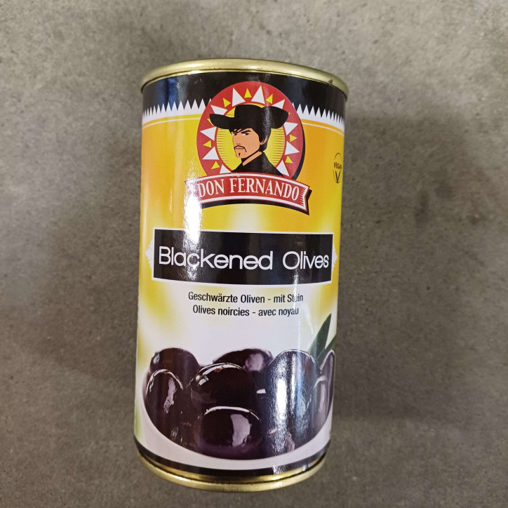 OLIVES NOIRES AVEC NOYAU 200 G