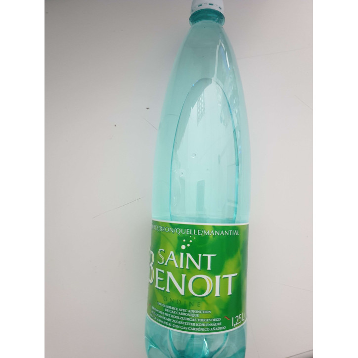 EAU GAZEUSE ST BENOIT 1.25 L