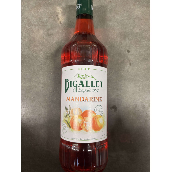 SIROP BIGALLET 1 L MANDARINE
