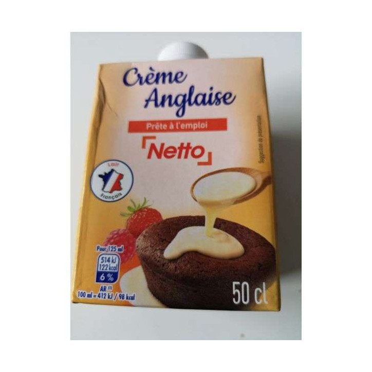 CRÈME ANGLAISE 50 CL